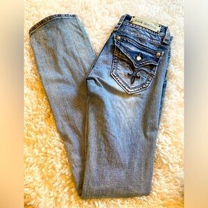 Rock Revival Faded Jeans - Gwen Boot Cut - Size 27